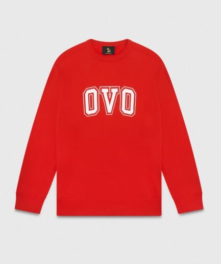 Ovo Arch Crewneck Red