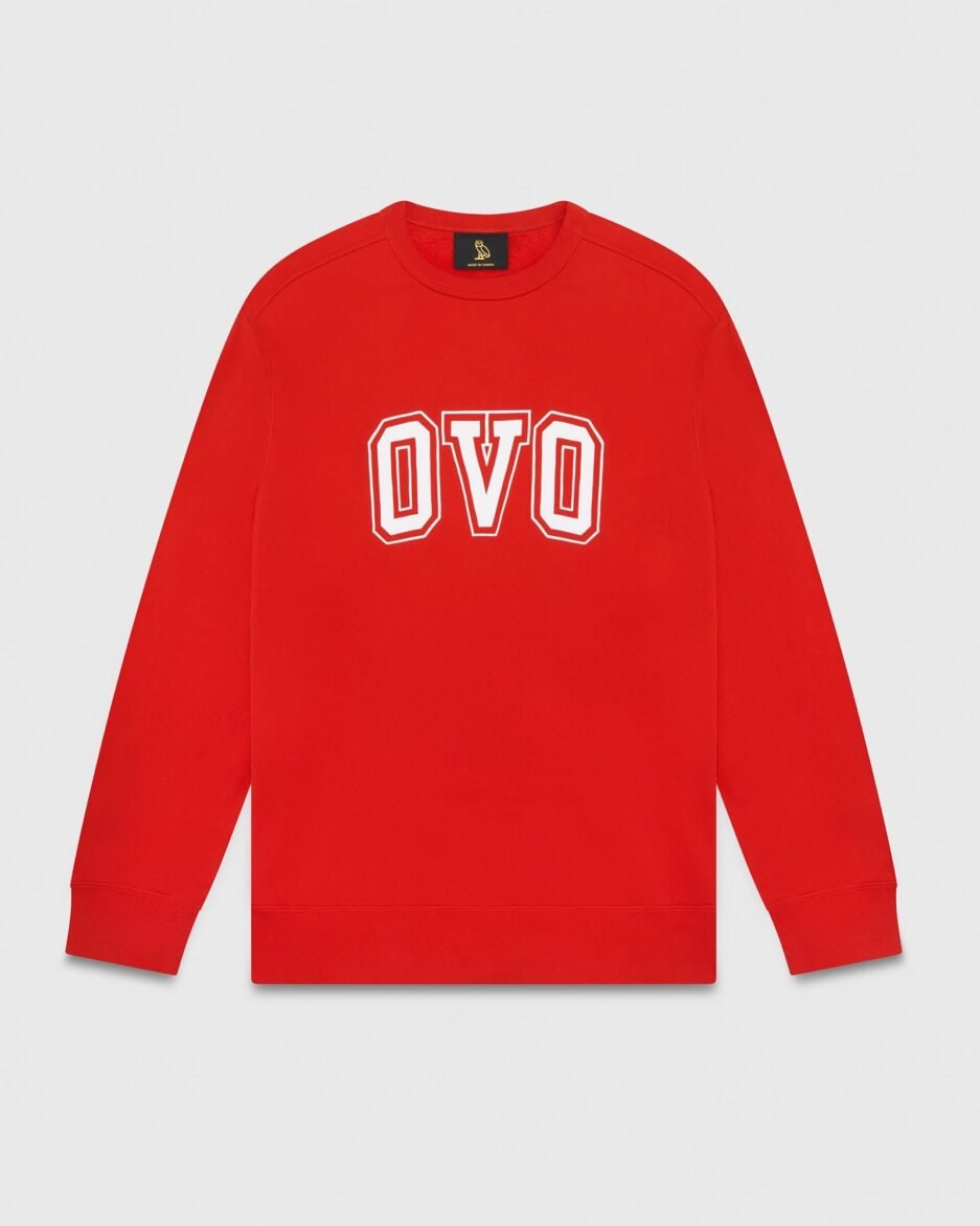 Ovo Arch Crewneck Red