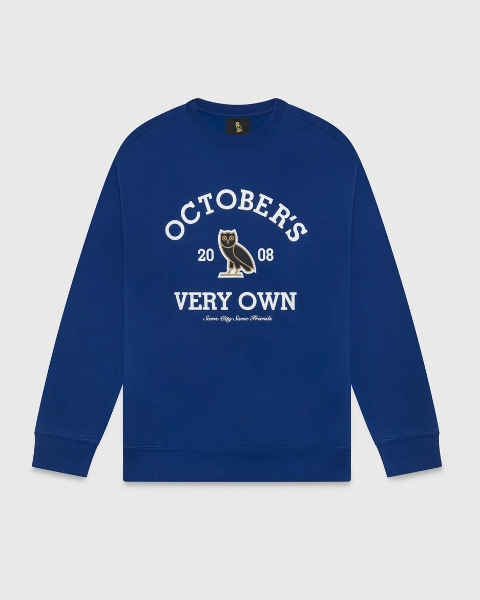 Ovo Collegiate Crewneck Royal Blue