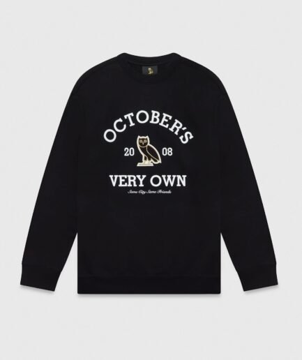 Ovo Collegiate Crewneck Black