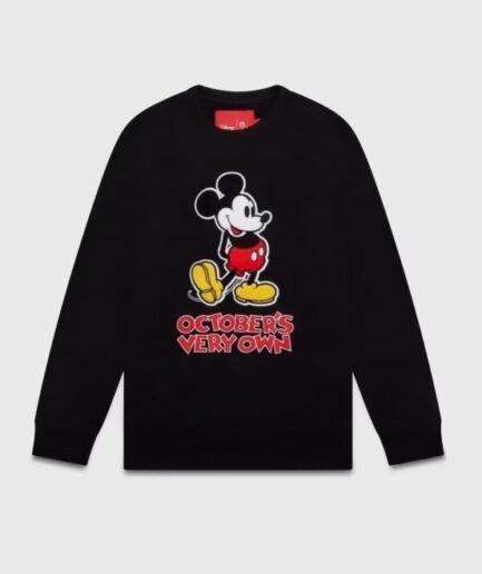 Disney X Ovo® Classic Mickey Crewneck Sweatshirt Black