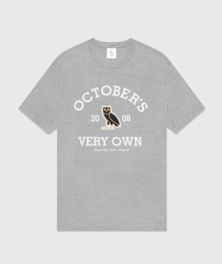 OVO COLLEGIATE T-SHIRT - Grey